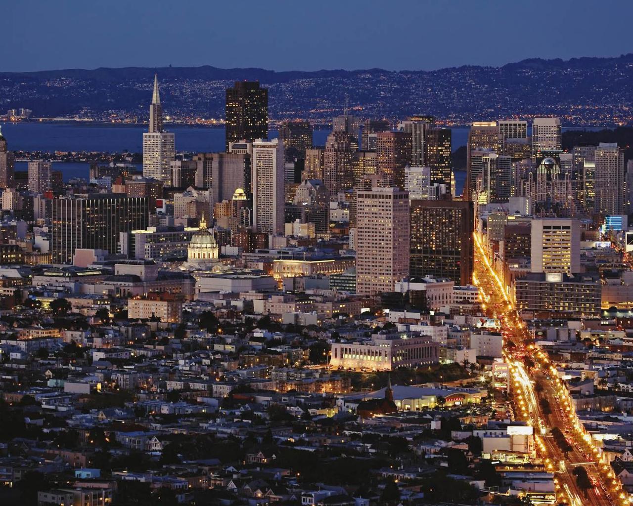 San-Francisco 1280 x 1024 postcard, San-Francisco 1280 x 1024 wallpaper