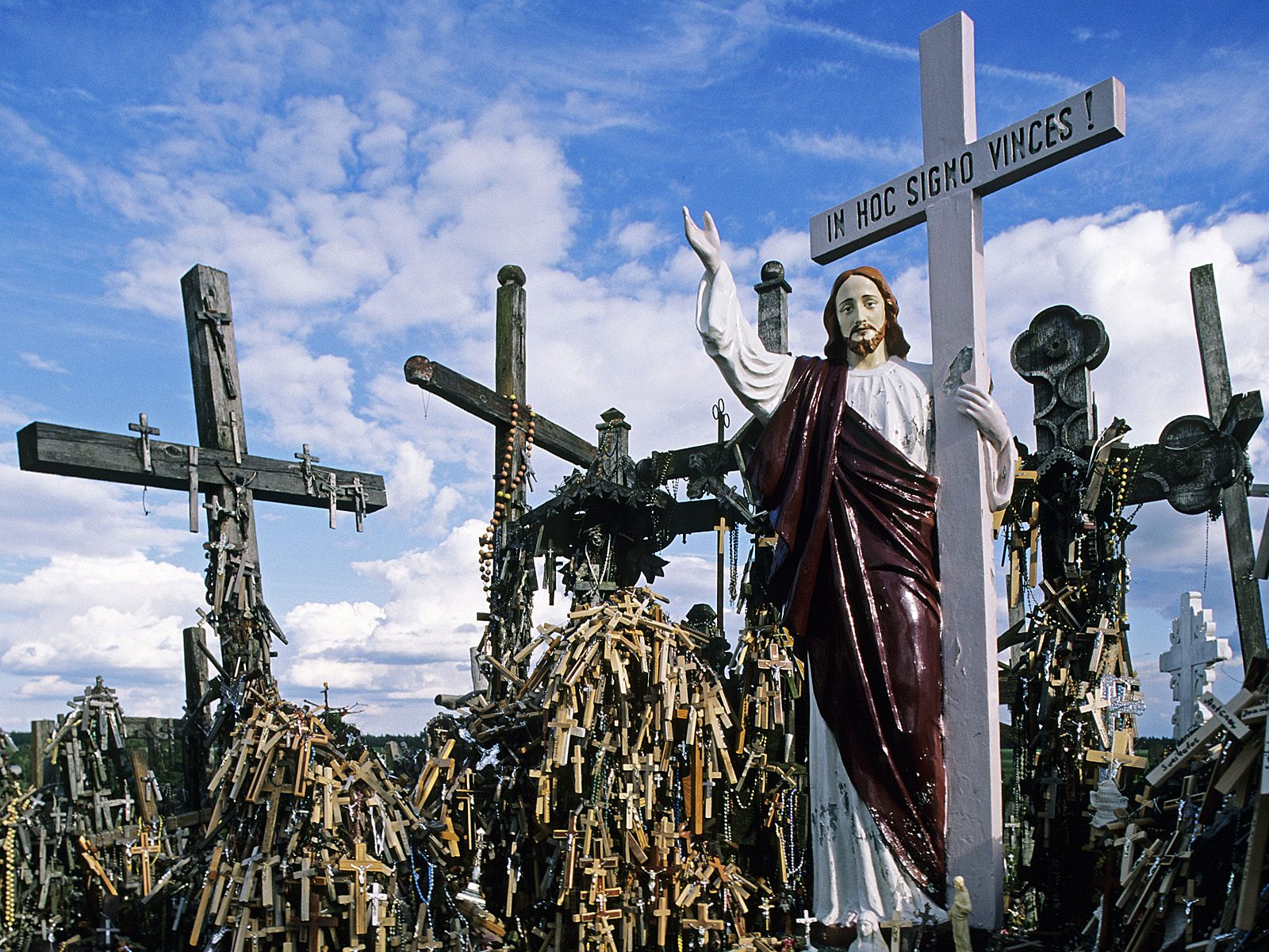 Hill of Crosses Siauliai Lithuania