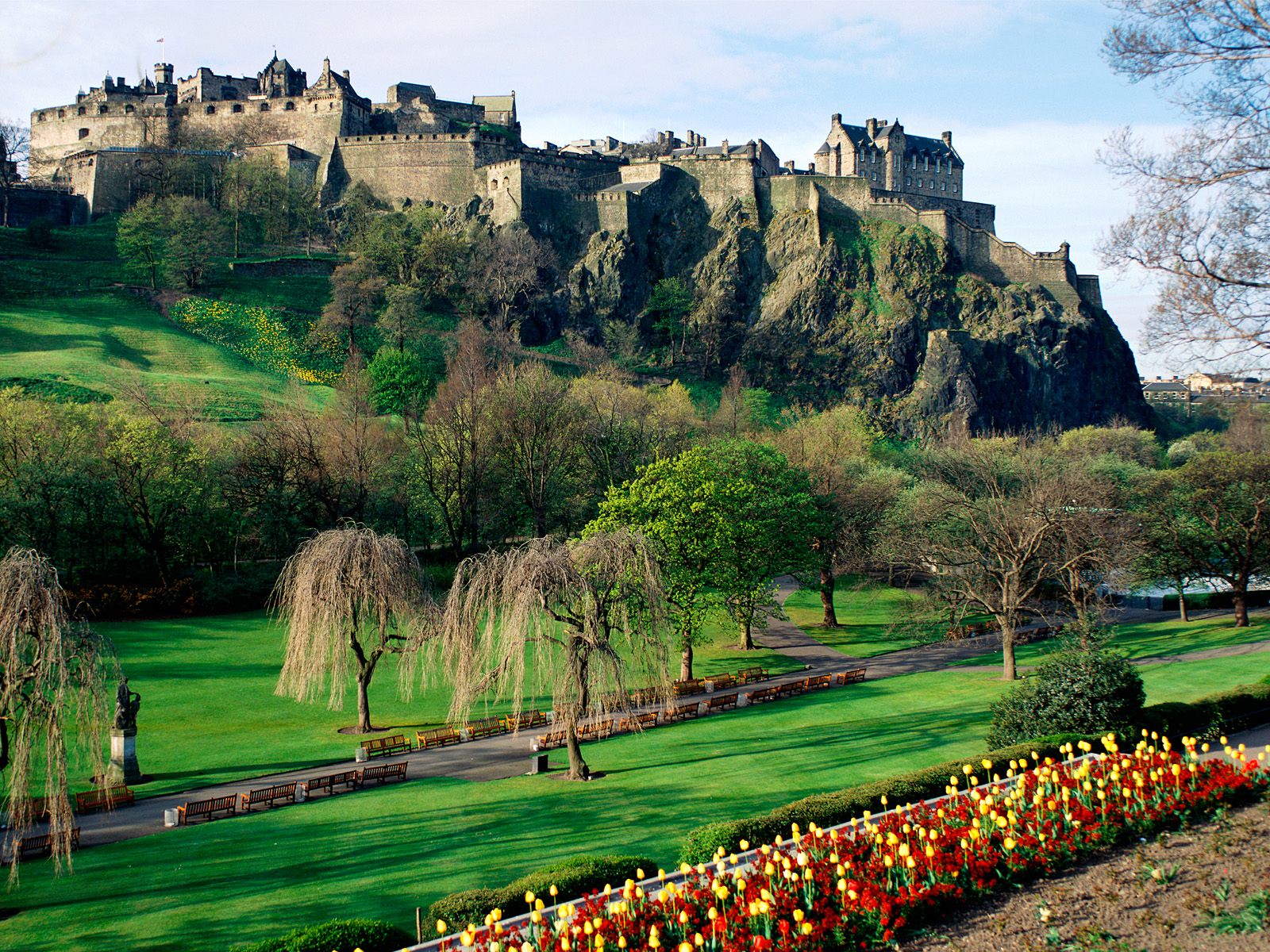 Edinburgh Castle Edinburgh Scotland photo or wallpaper