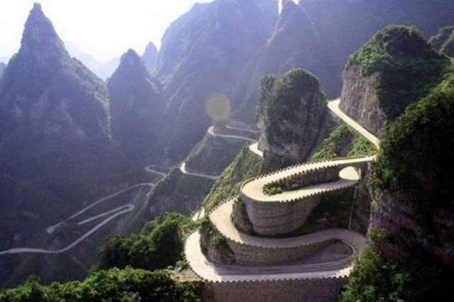 Tianzi mountain china