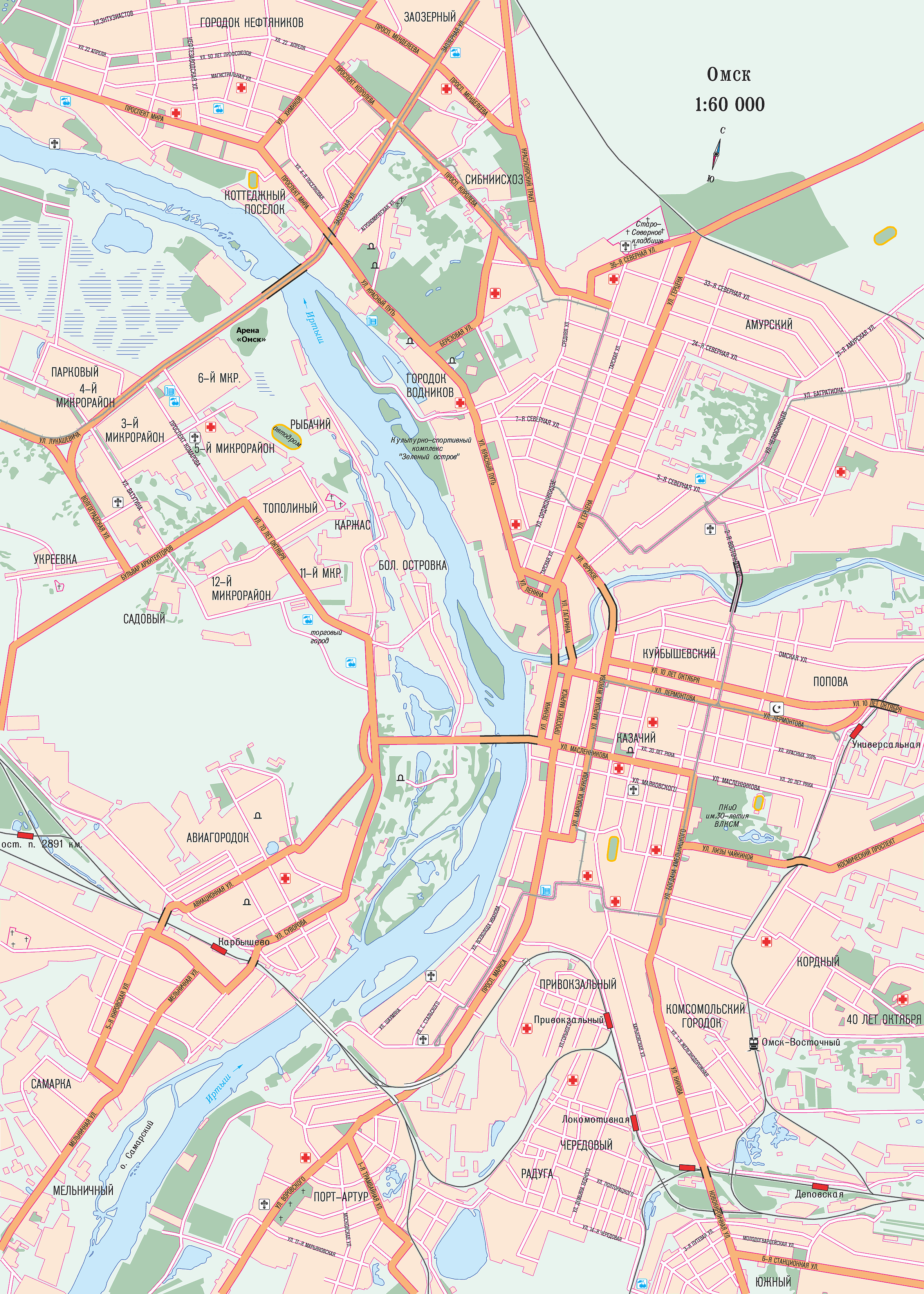 omsk map