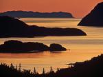 Hermitage Bay at Sunset Newfoundland Canada