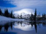 Mount Rainier Reflected in Tipsoo Lake Washington