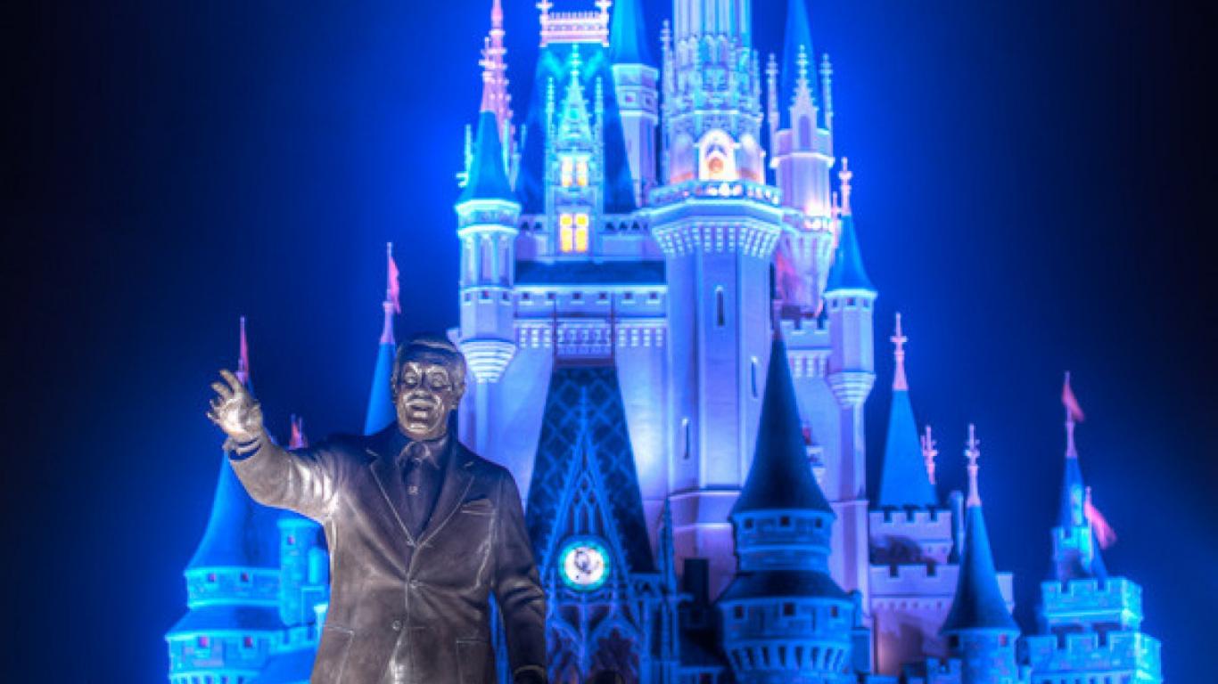 disney world night 1366 x 768