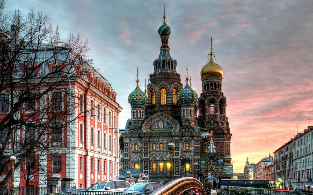 magnificent orthodox church in moscow