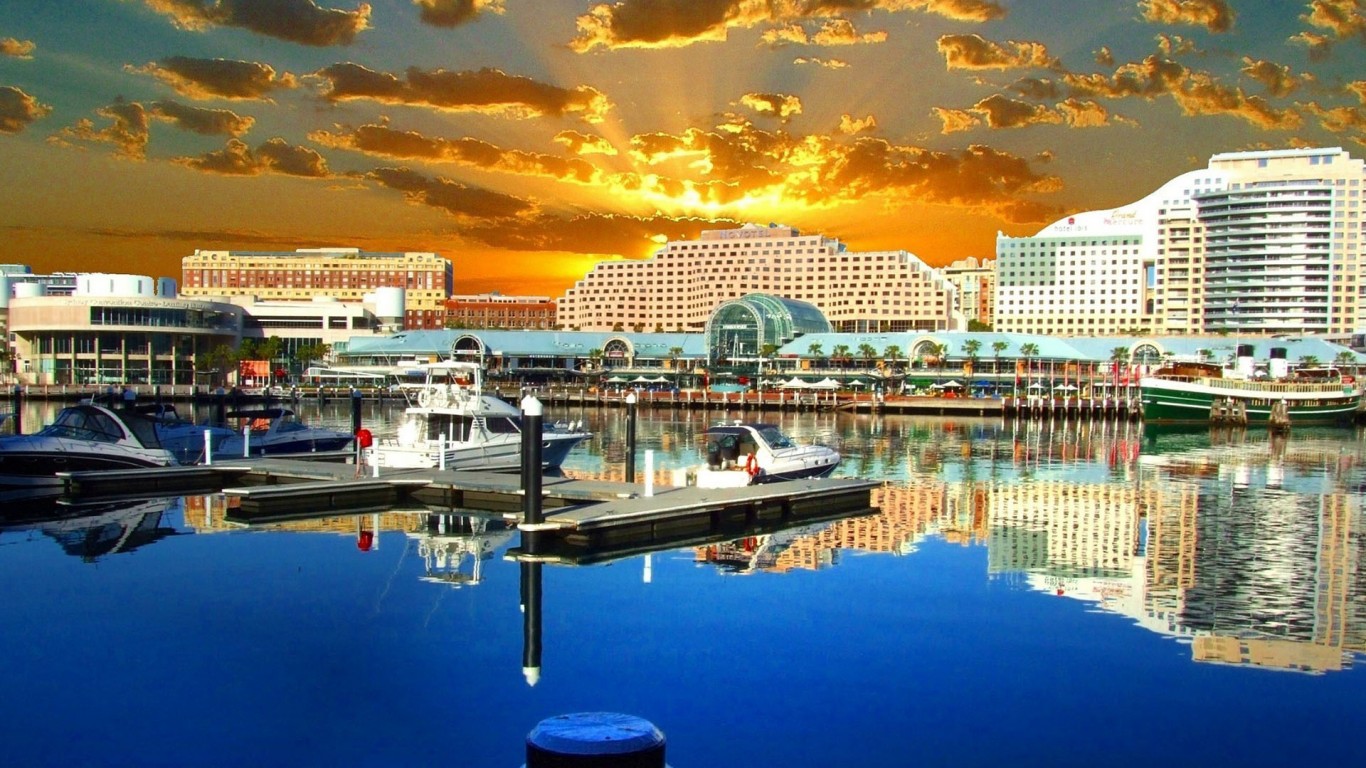 Darling Harbour 1366 x 768