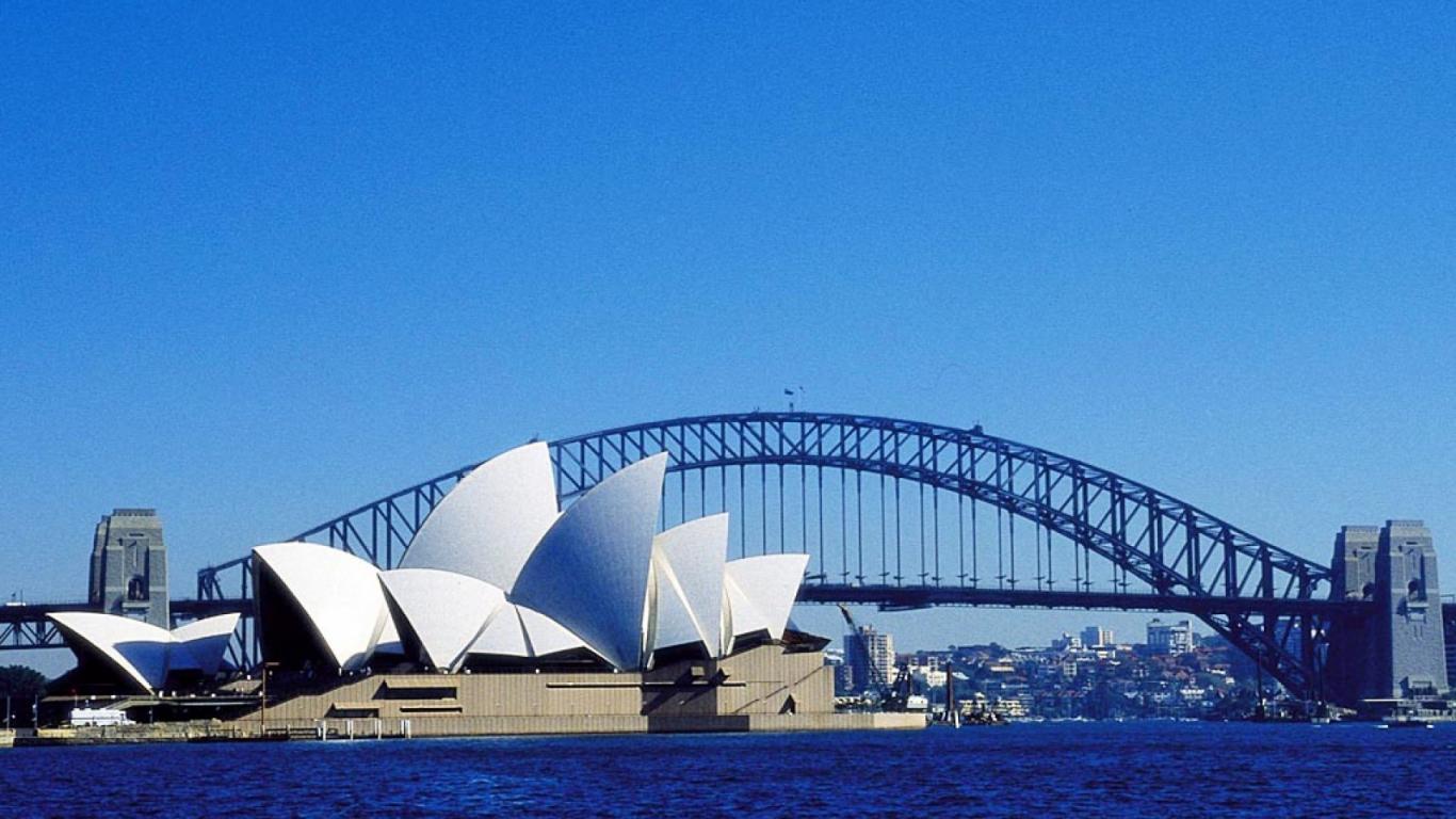 sydney wallpaper 1366 x 768