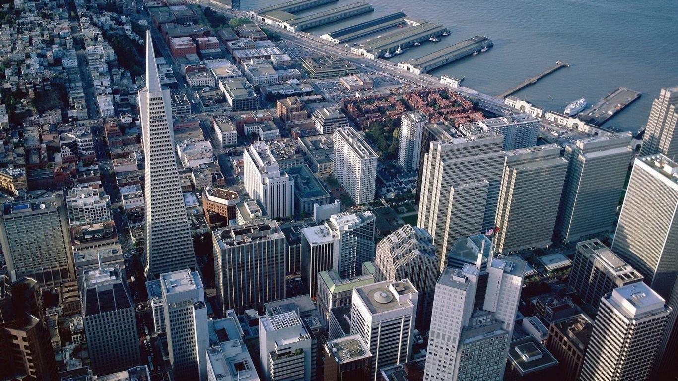 San-Francisco-Skyscrapers 1366 x 768