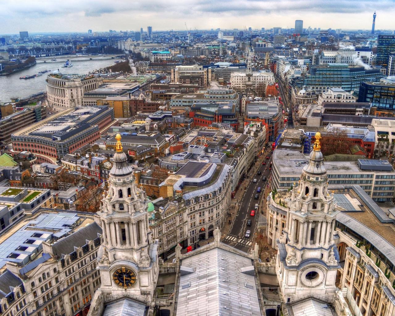 London city center 1280 x 1024