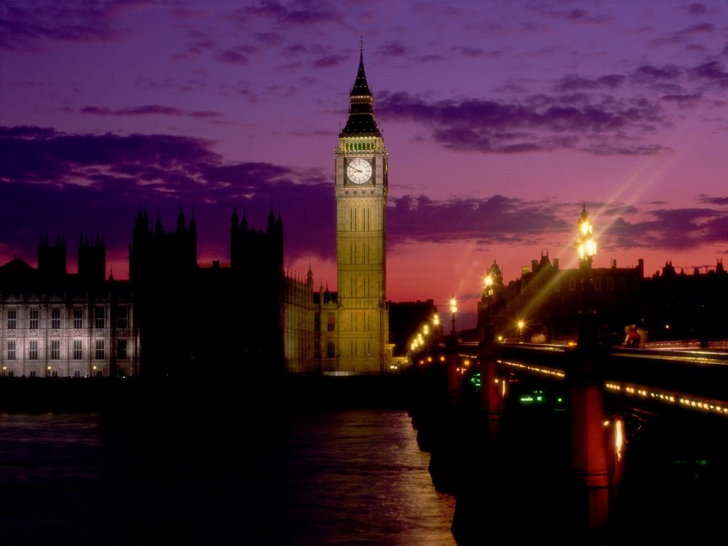 big ben night 1024 x 768