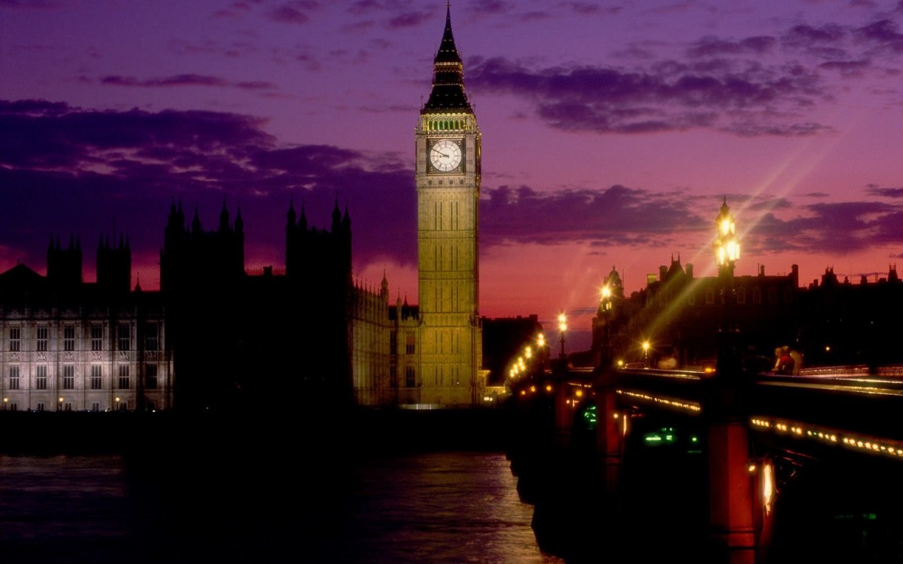 big ben night 1280 x 800