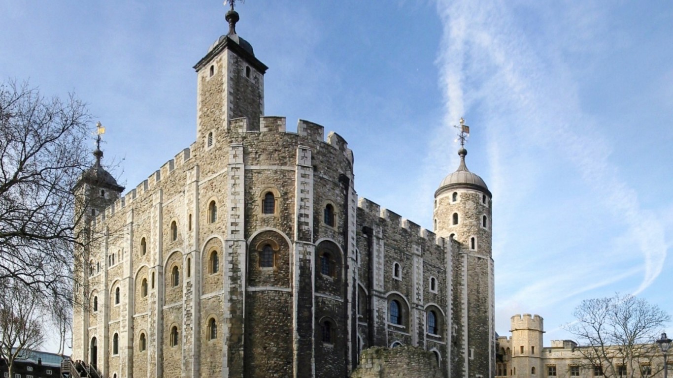 white tower 1366 x 768