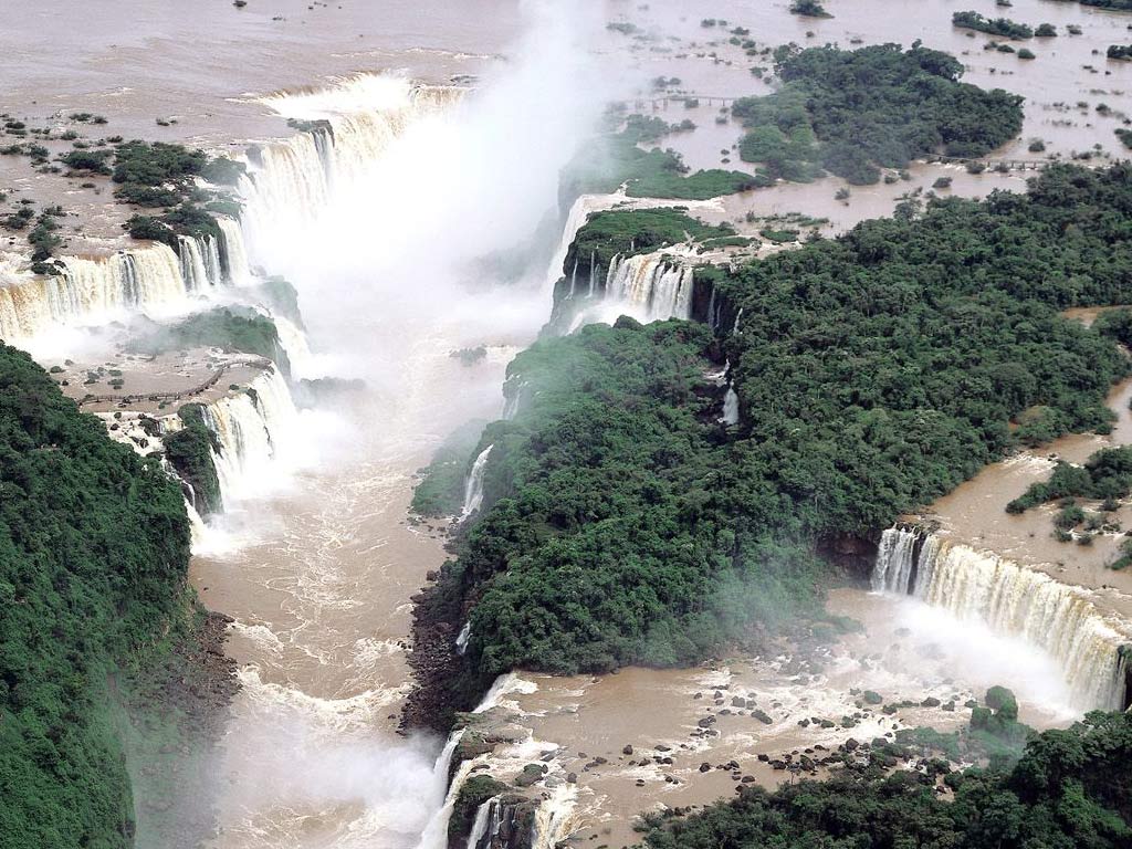 Iguassu Falls Brazil and Argentina