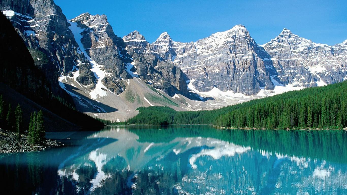 banff canada 1366 x 768