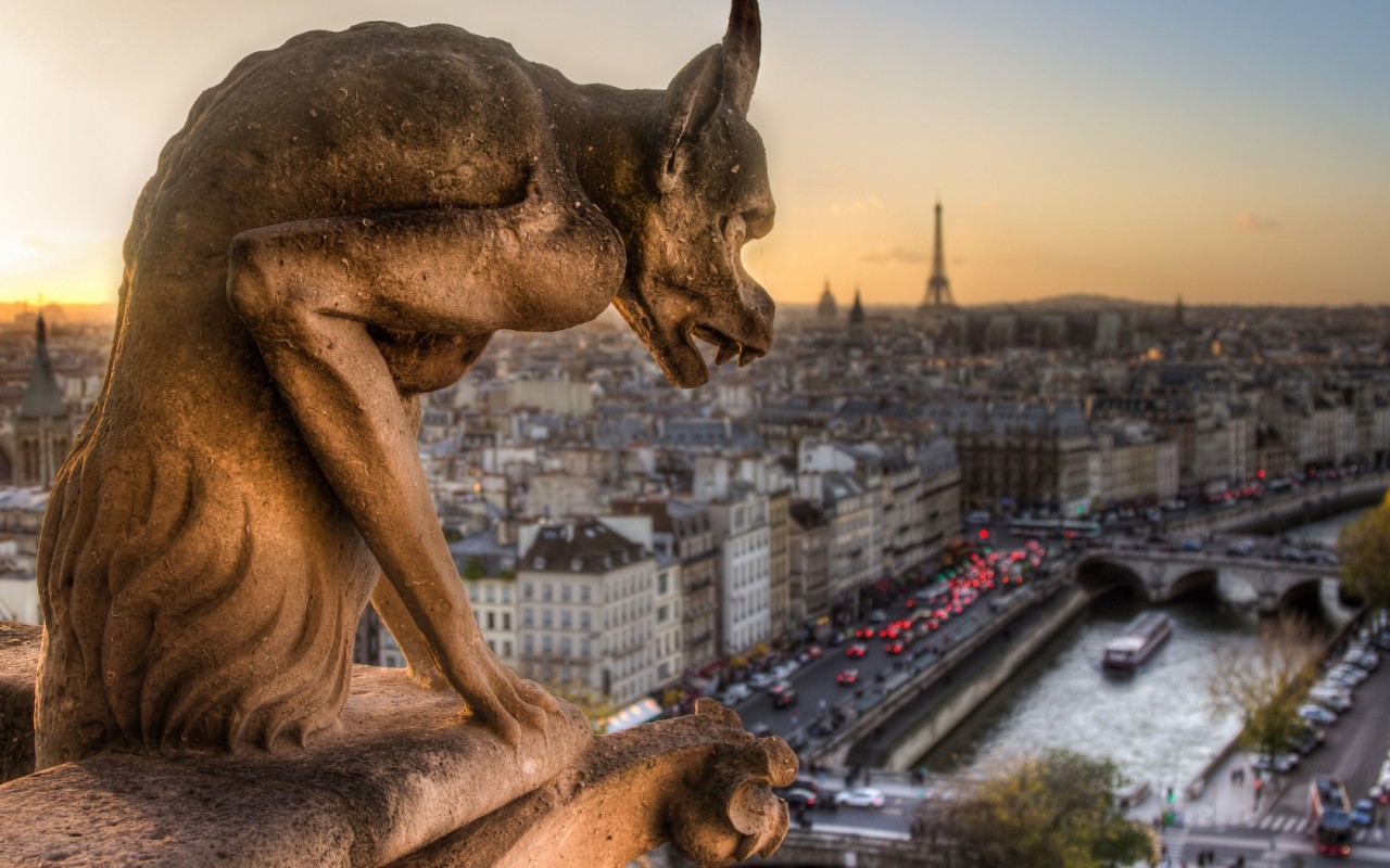 Gargoyle Sculpture 1280 x 800