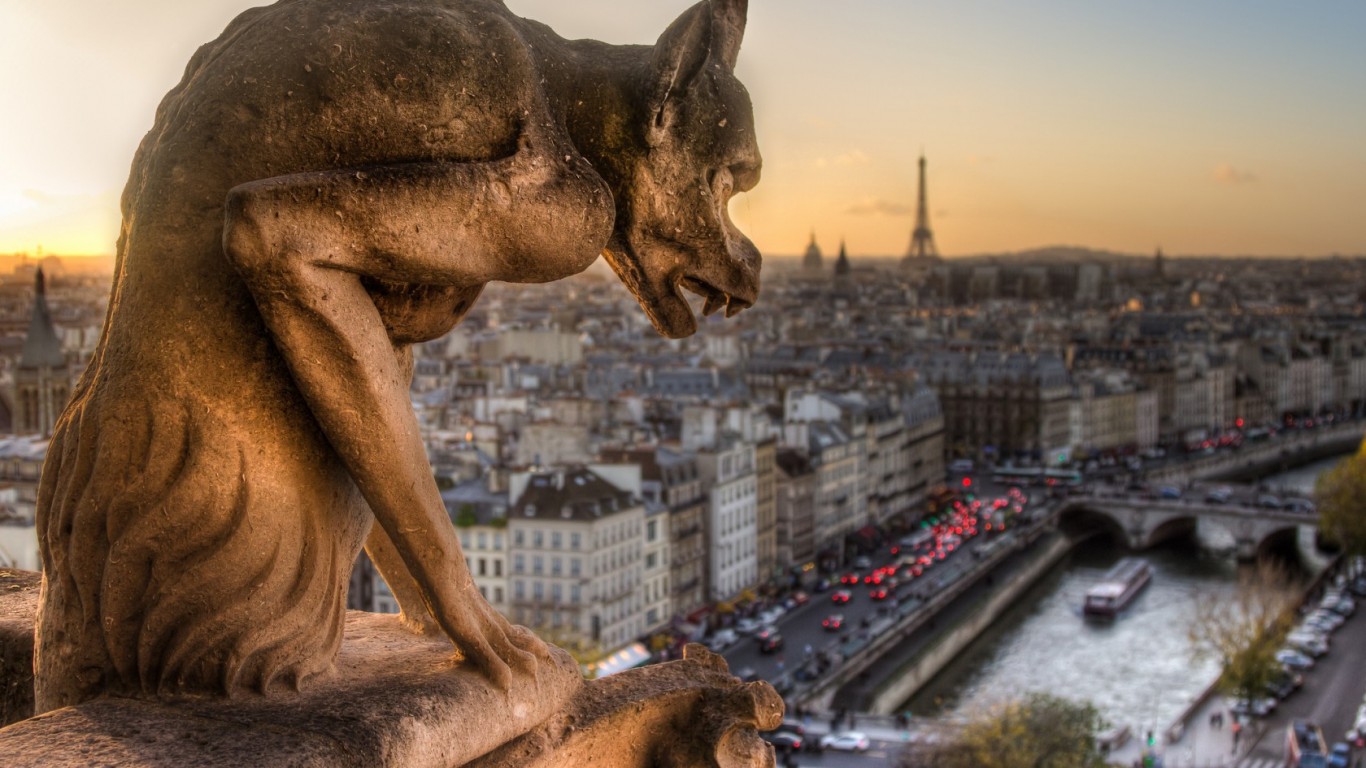 Gargoyle Sculpture 1366 x 768