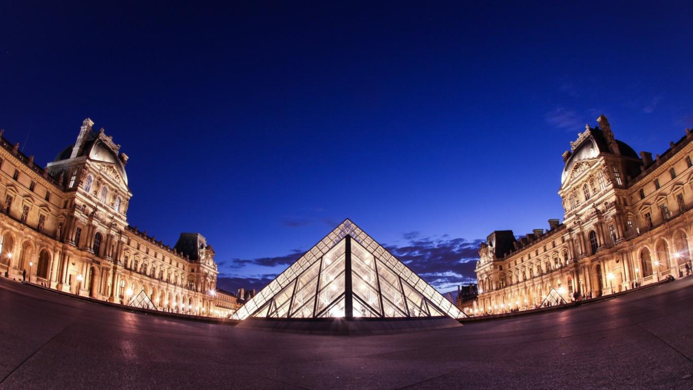 Louvre-museum 1366 x 768