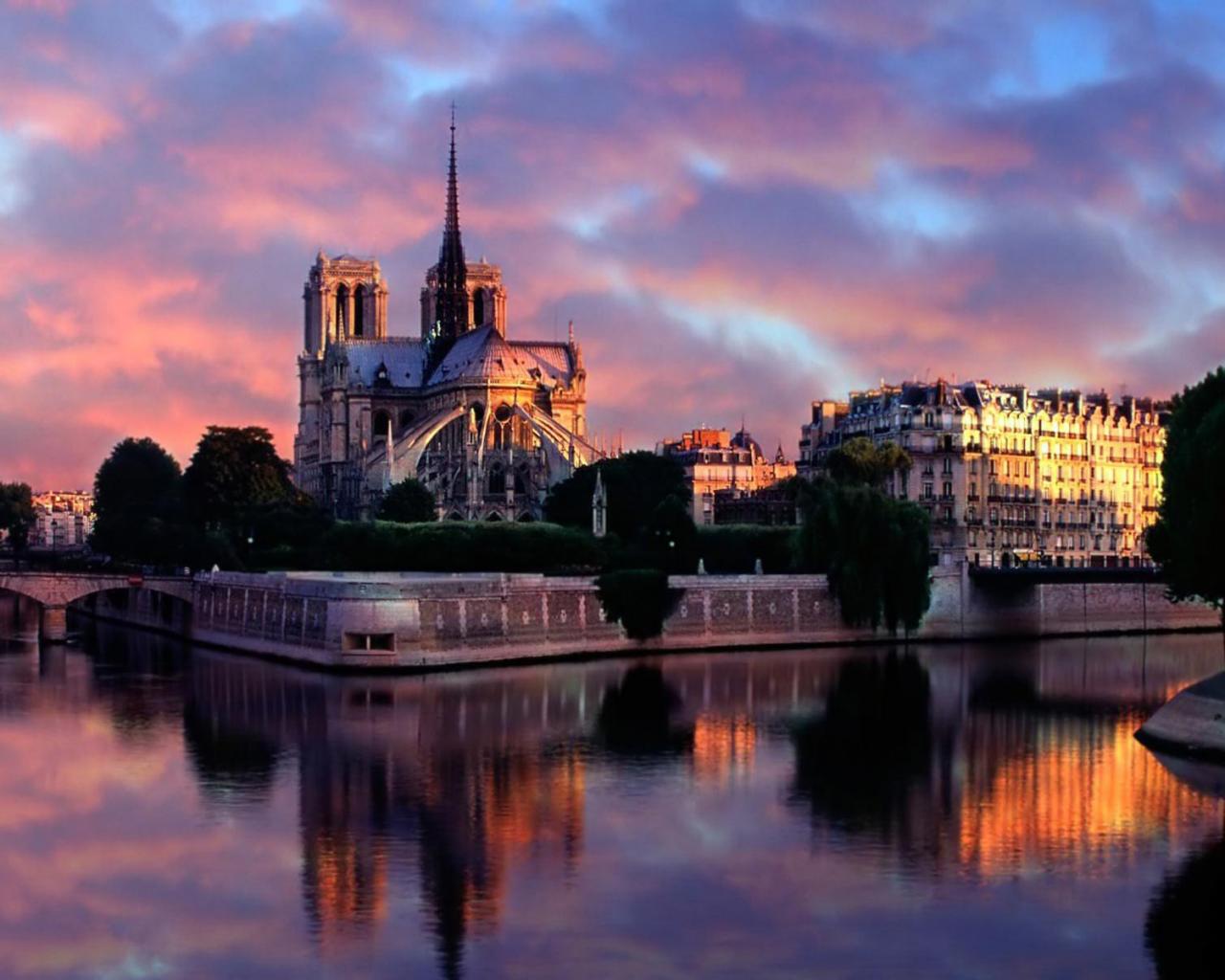 Notre-Dame-de-Paris 1280 x 1024