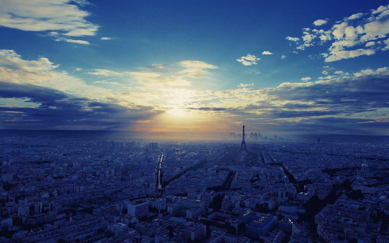 Paris morning 1280 x 800