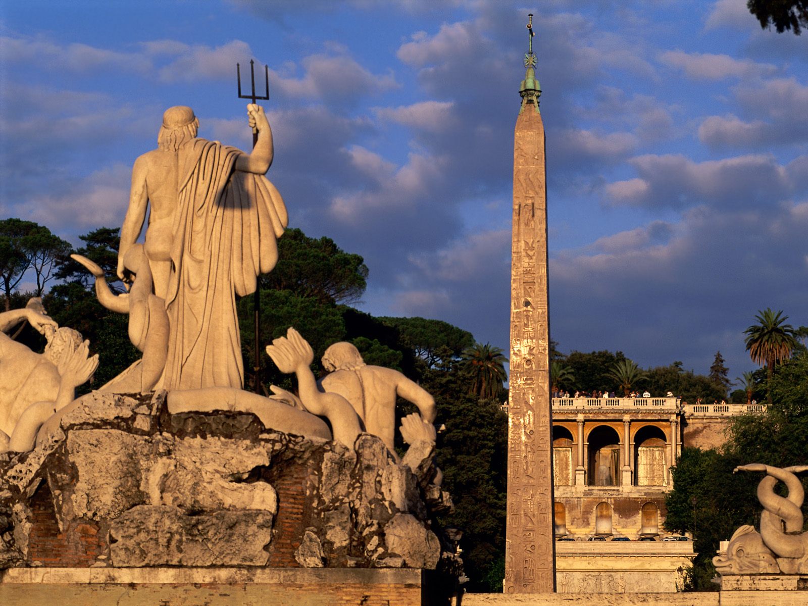 Piazza del Popolo Rome Italy