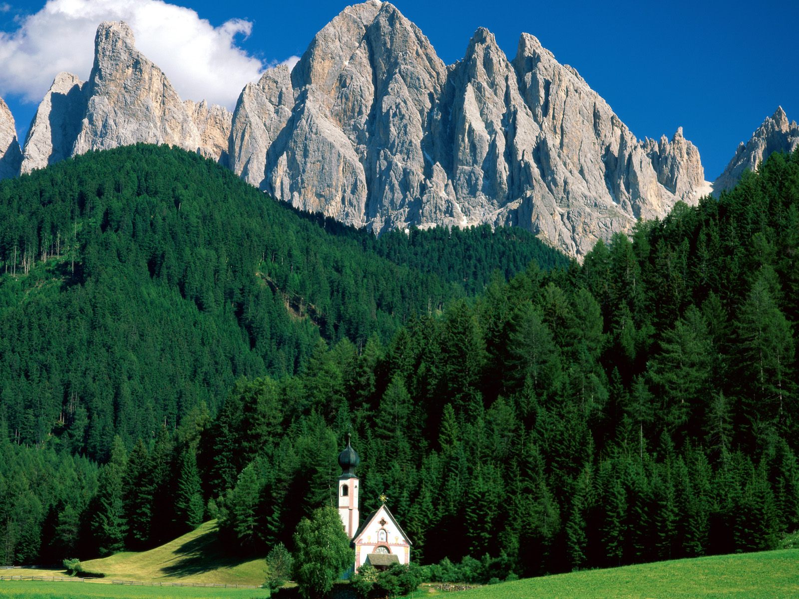 Dolomite Mountains Italy