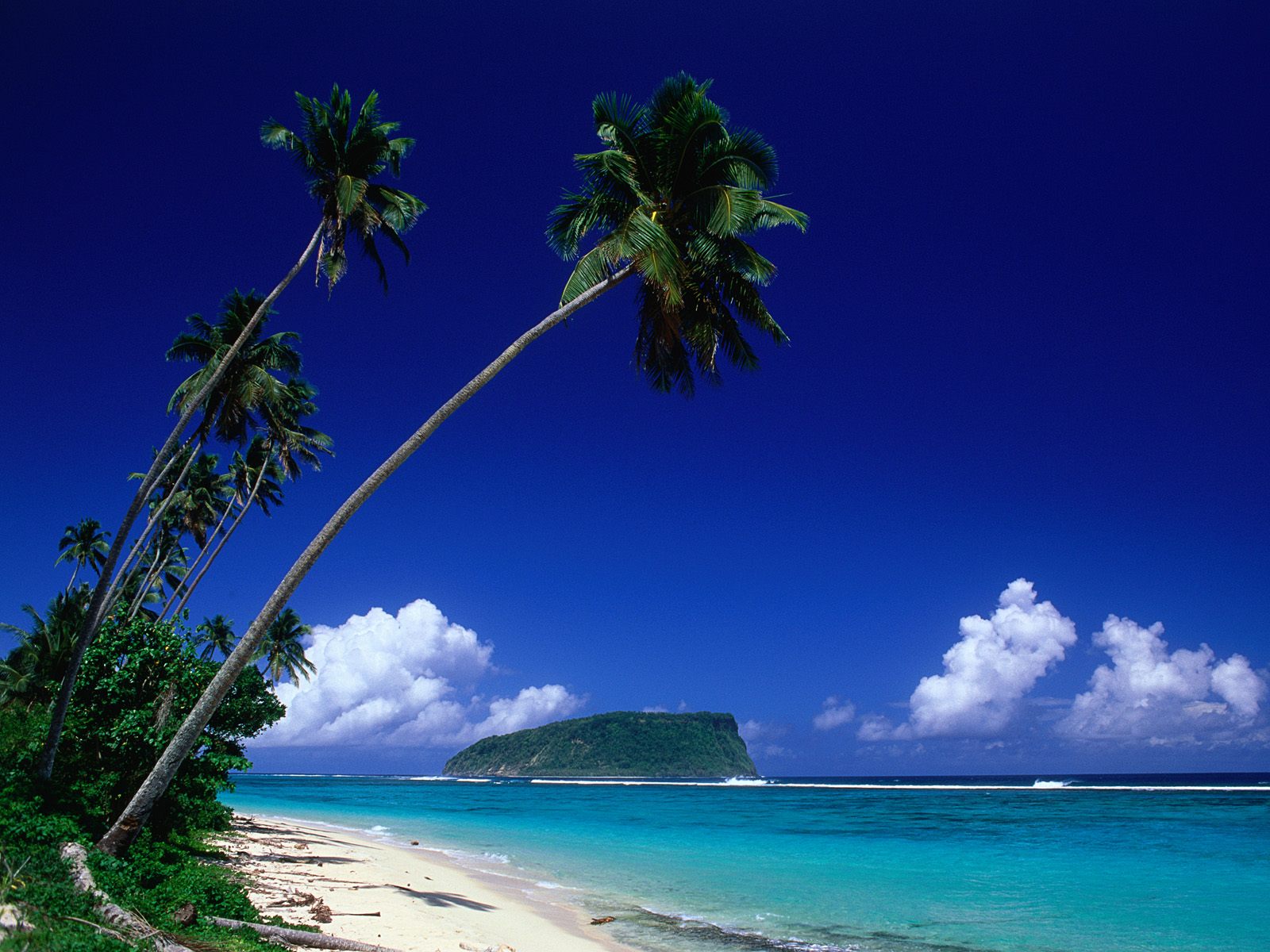 Lalomanu Beach Island of Upolu Samoa