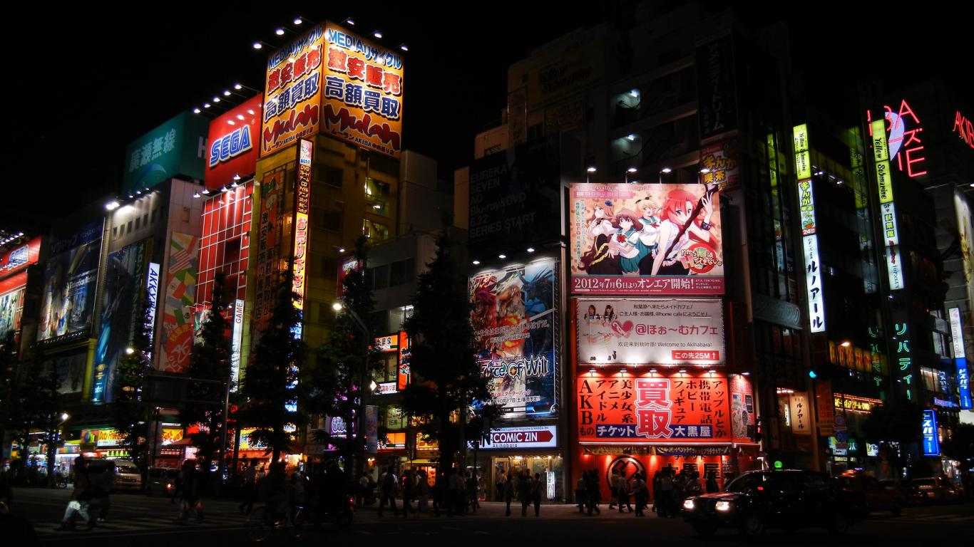 Akihabara-street 1366 x 768