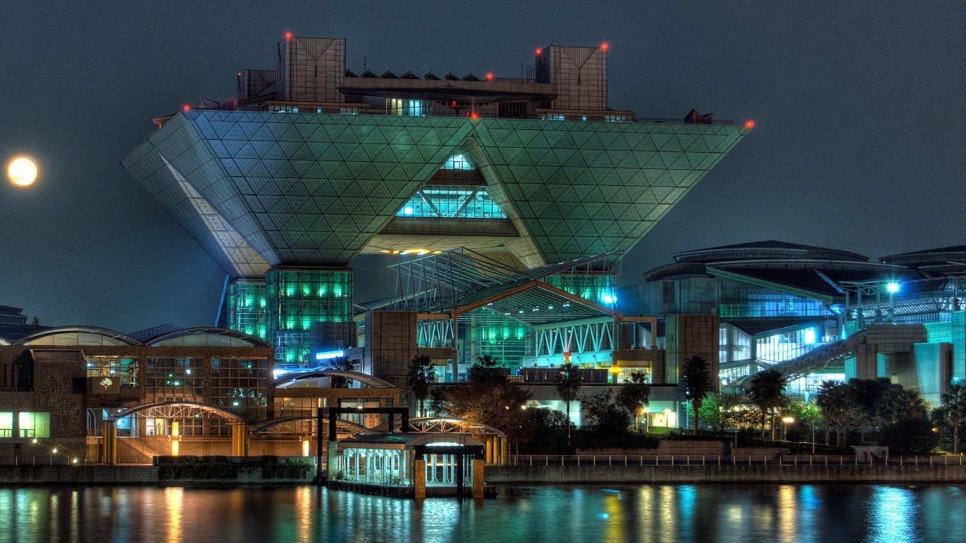 Tokyo architecture 1366 x 768