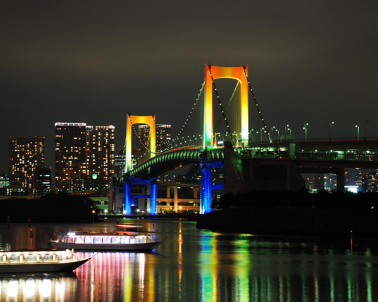 tokyo bridge 1280 x 1024