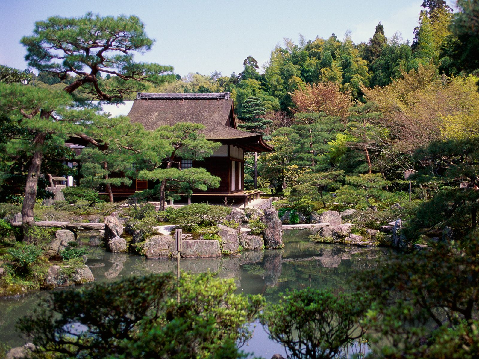 Ginkakuji Temple Kyoto Japan