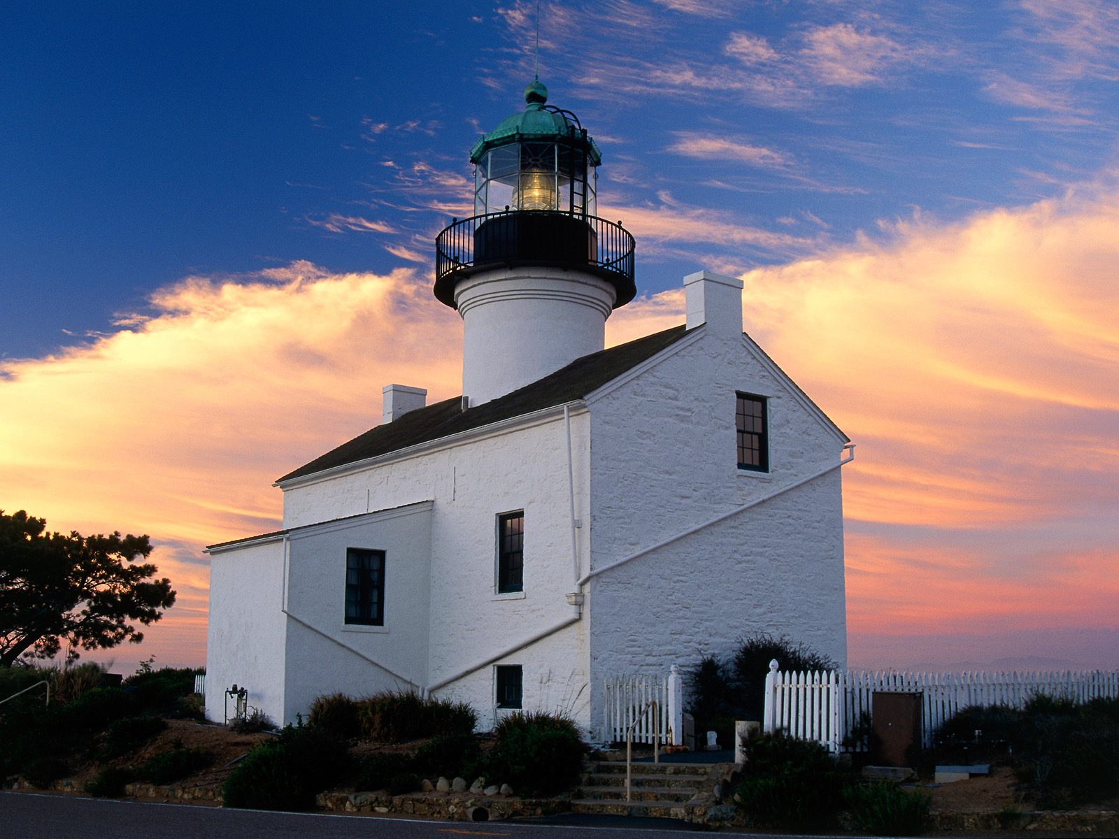 Old Point Loma Lighthouse Cabrillo National Monument California