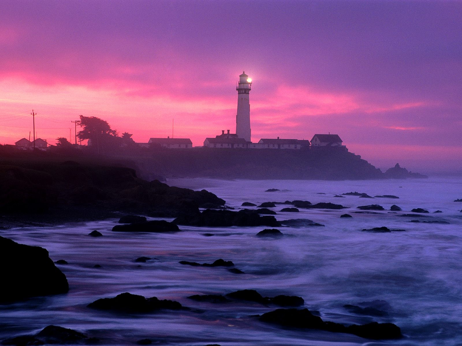 Pigeon Point at Dawn San Mateo County California