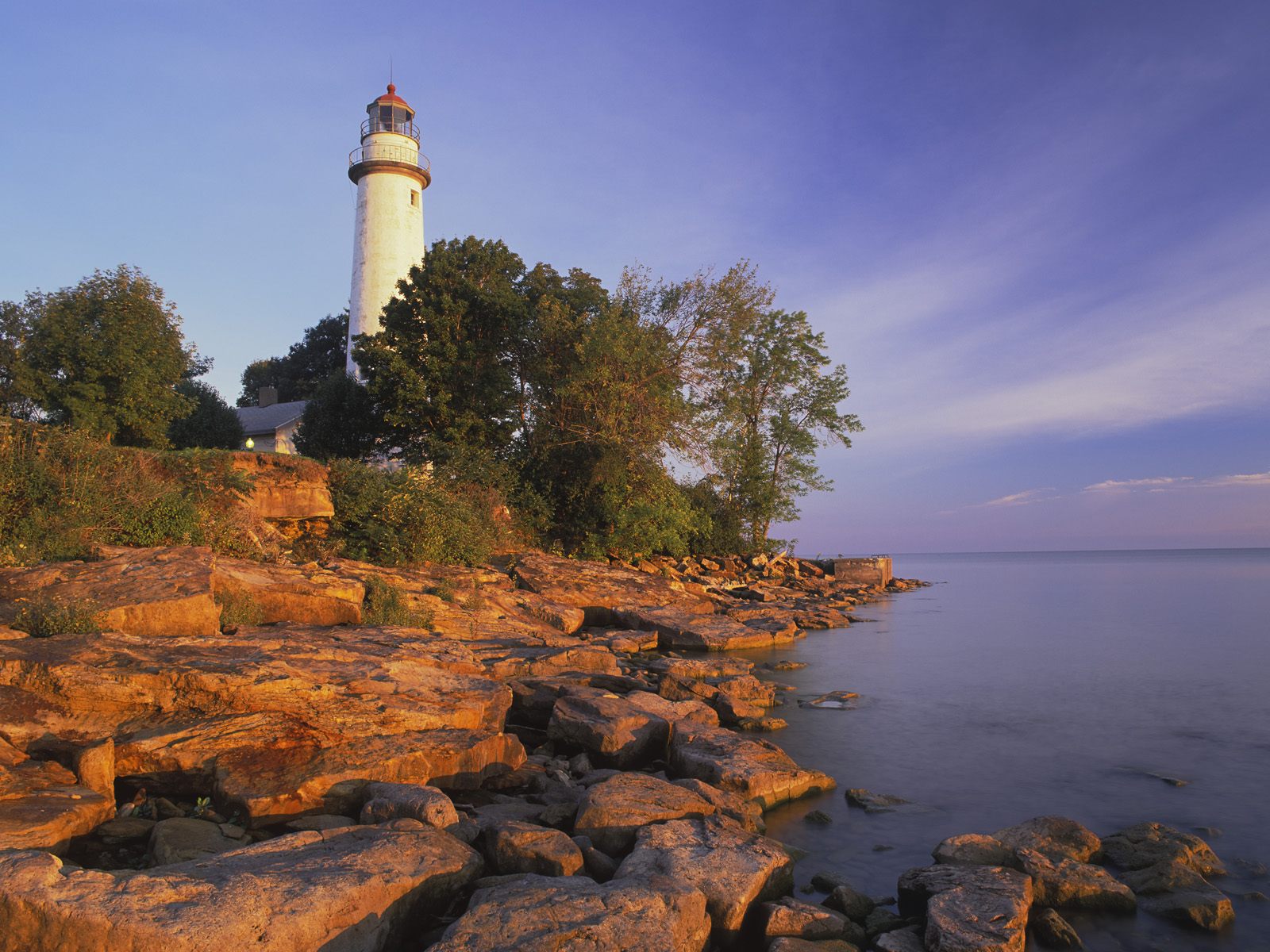 Pointe Aux Barques Lighthouse Lake Huron Michigan