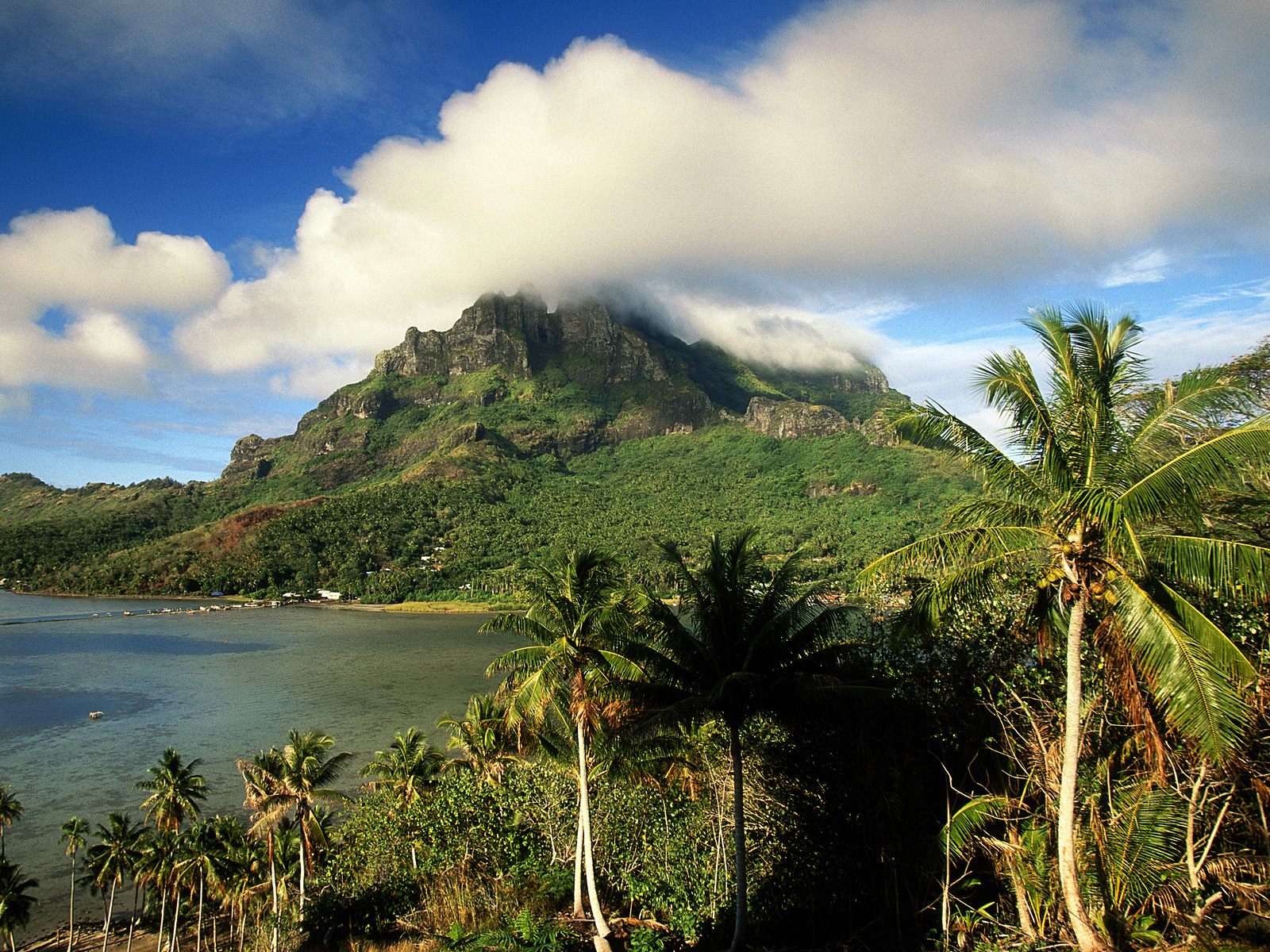 Morning Light on Mount Otemanu Bora Bora