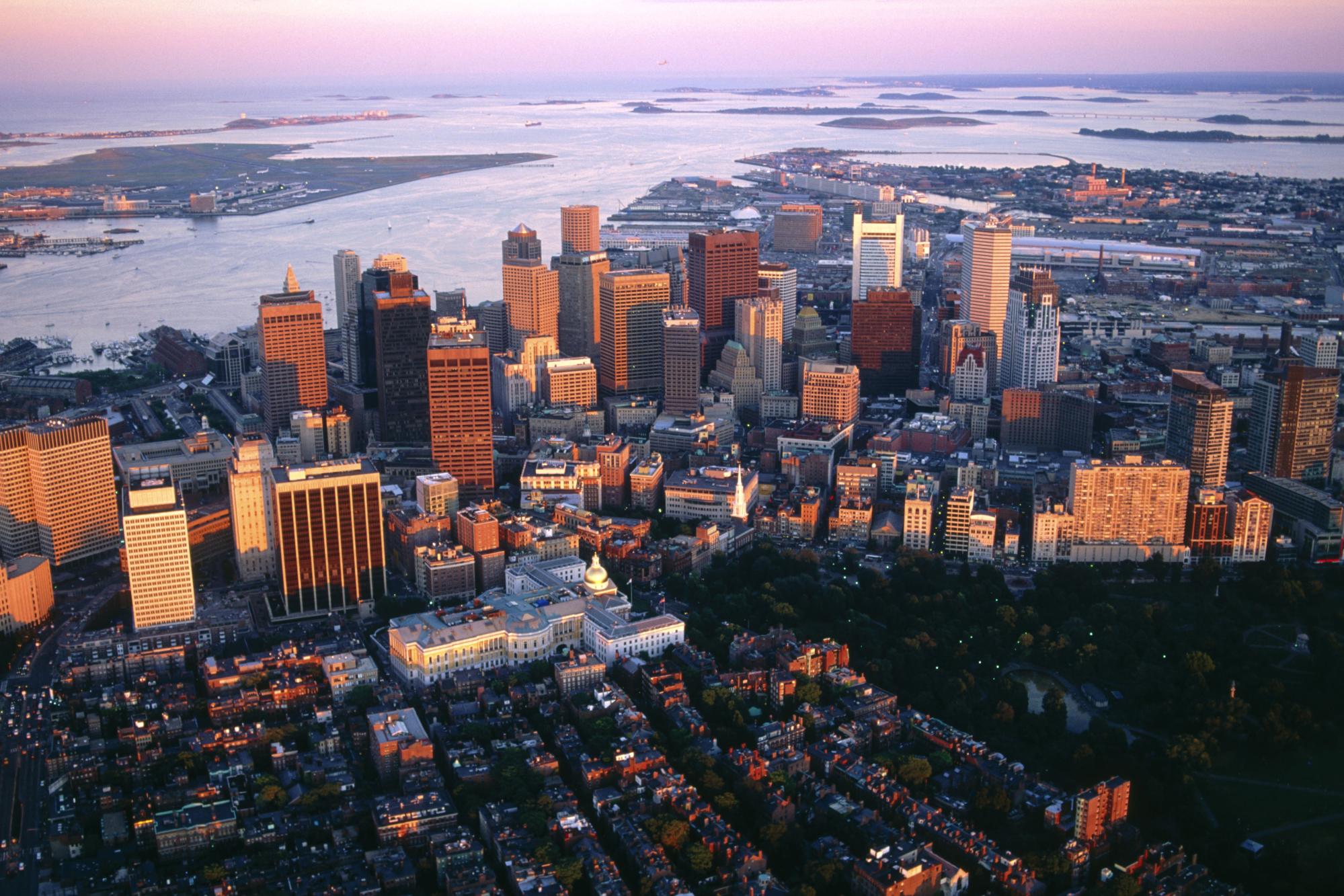 Бостон сша. Бостон штат Массачусетс. Бостон столица Массачусетс. Бостон Массачусетс США панорама. Северная Америка Бостон.