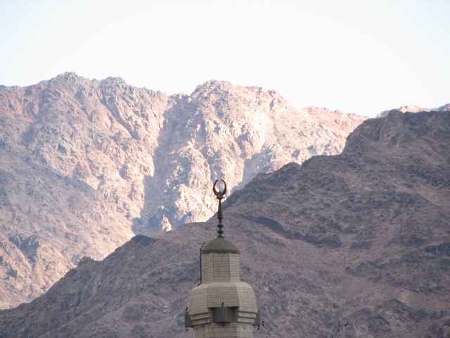 Minoret in Aqaba a coastal city on the Red Sea in Jordan