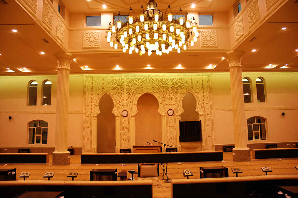 Mosque in Dammam in Saudi Arabia