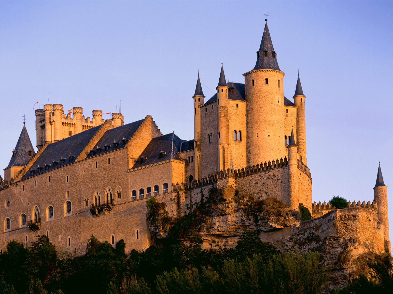Alcazar Castle Segovia Spain 1