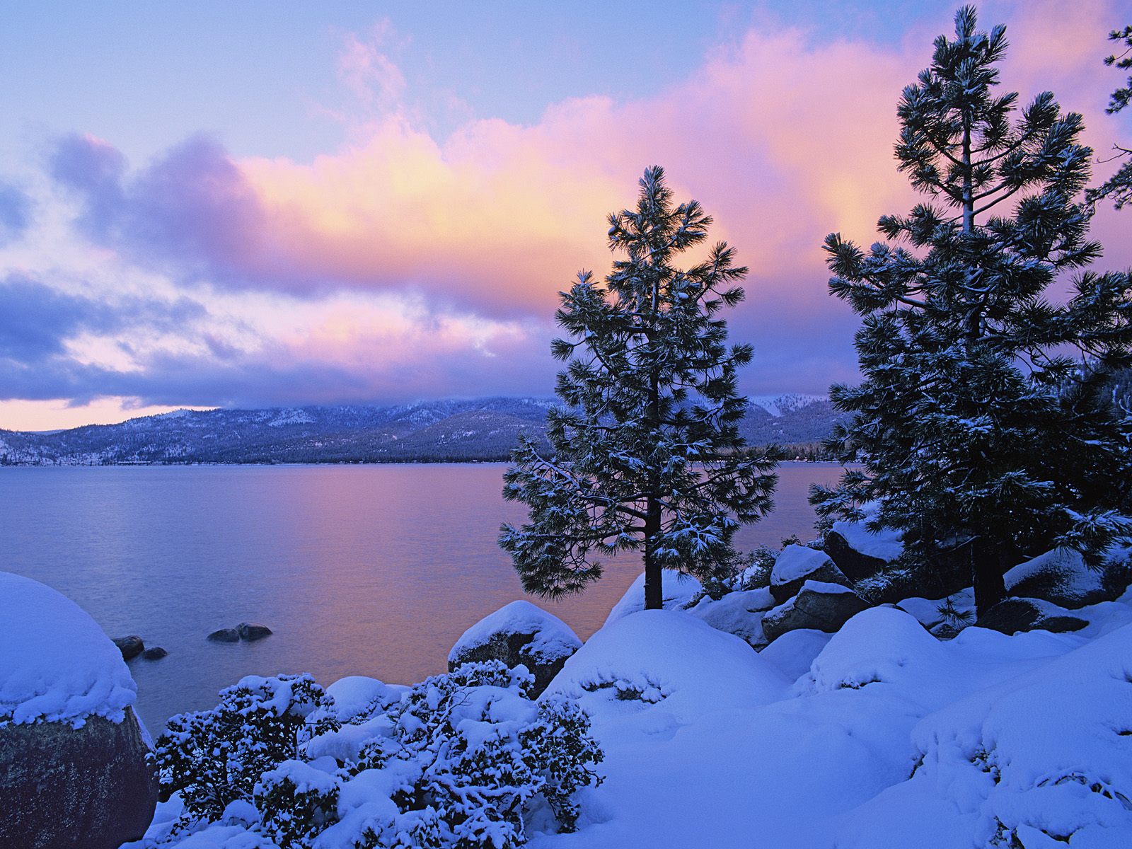 Colors of Winter Lake Tahoe picture, Colors of Winter Lake Tahoe photo ...