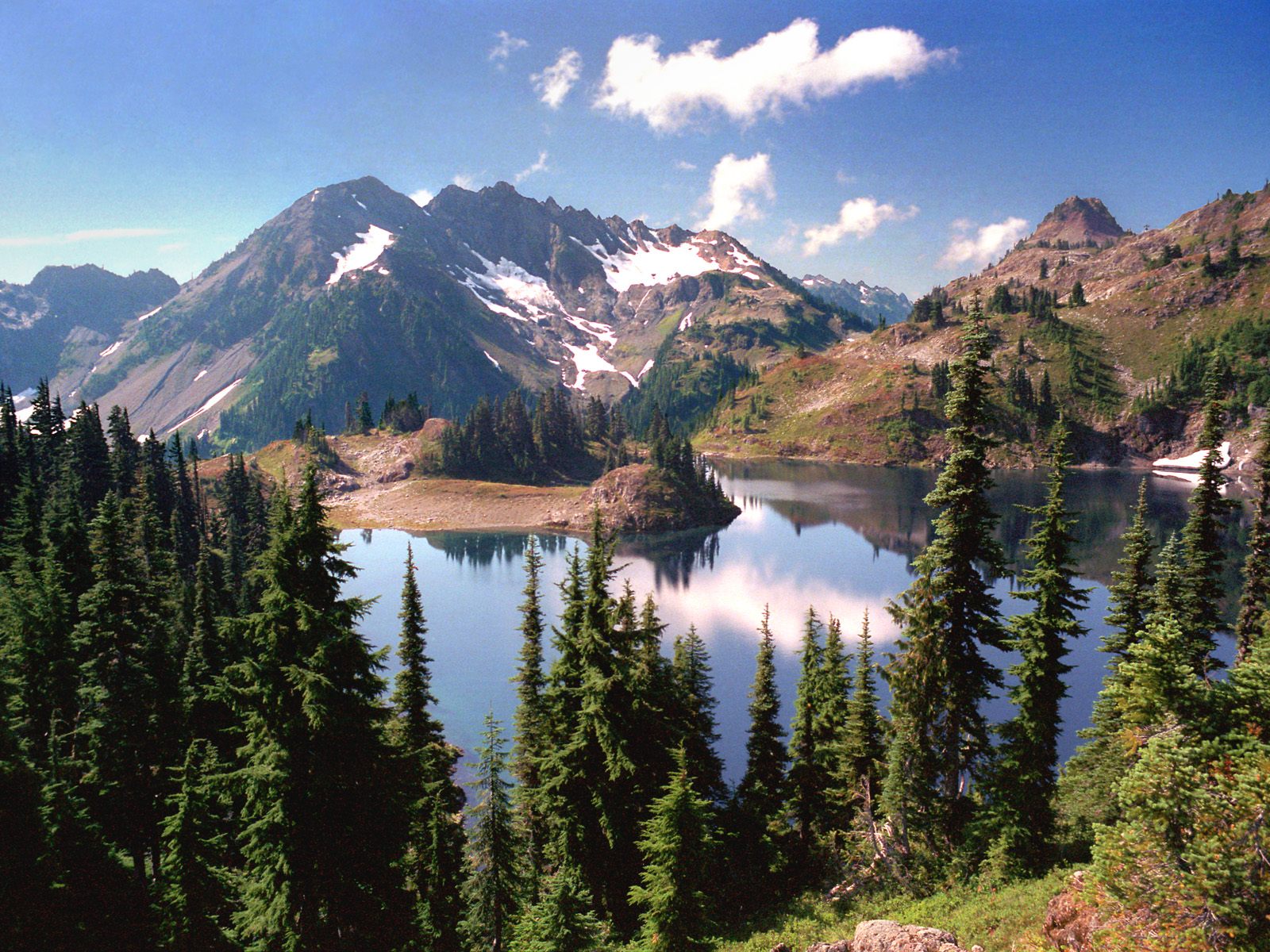 Hart Lake in the Heart of the Olympic Mountains
