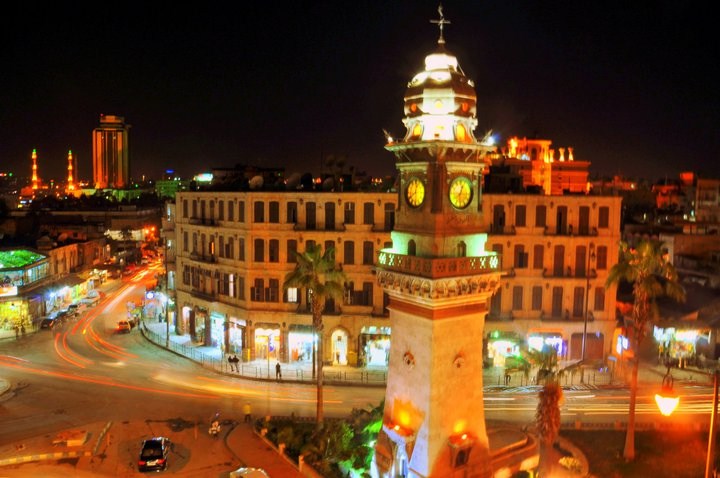 Aleppo City ( halab ) down town