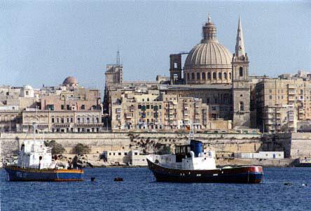 Malta-Valetta-sea