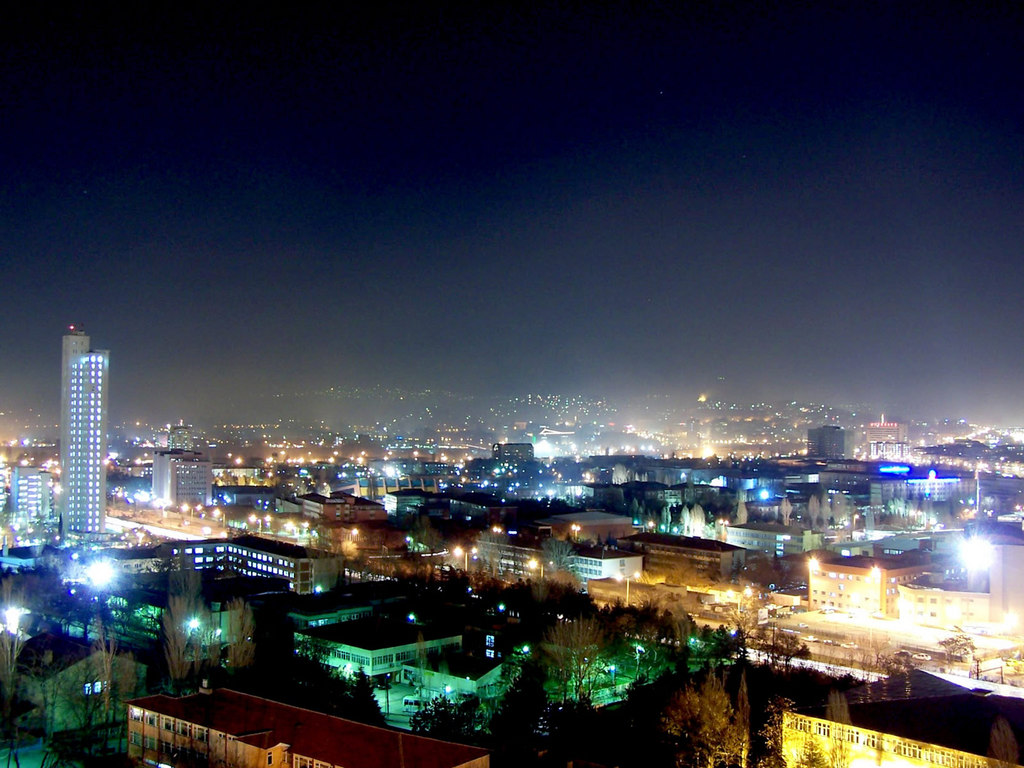 ankara gece panorama