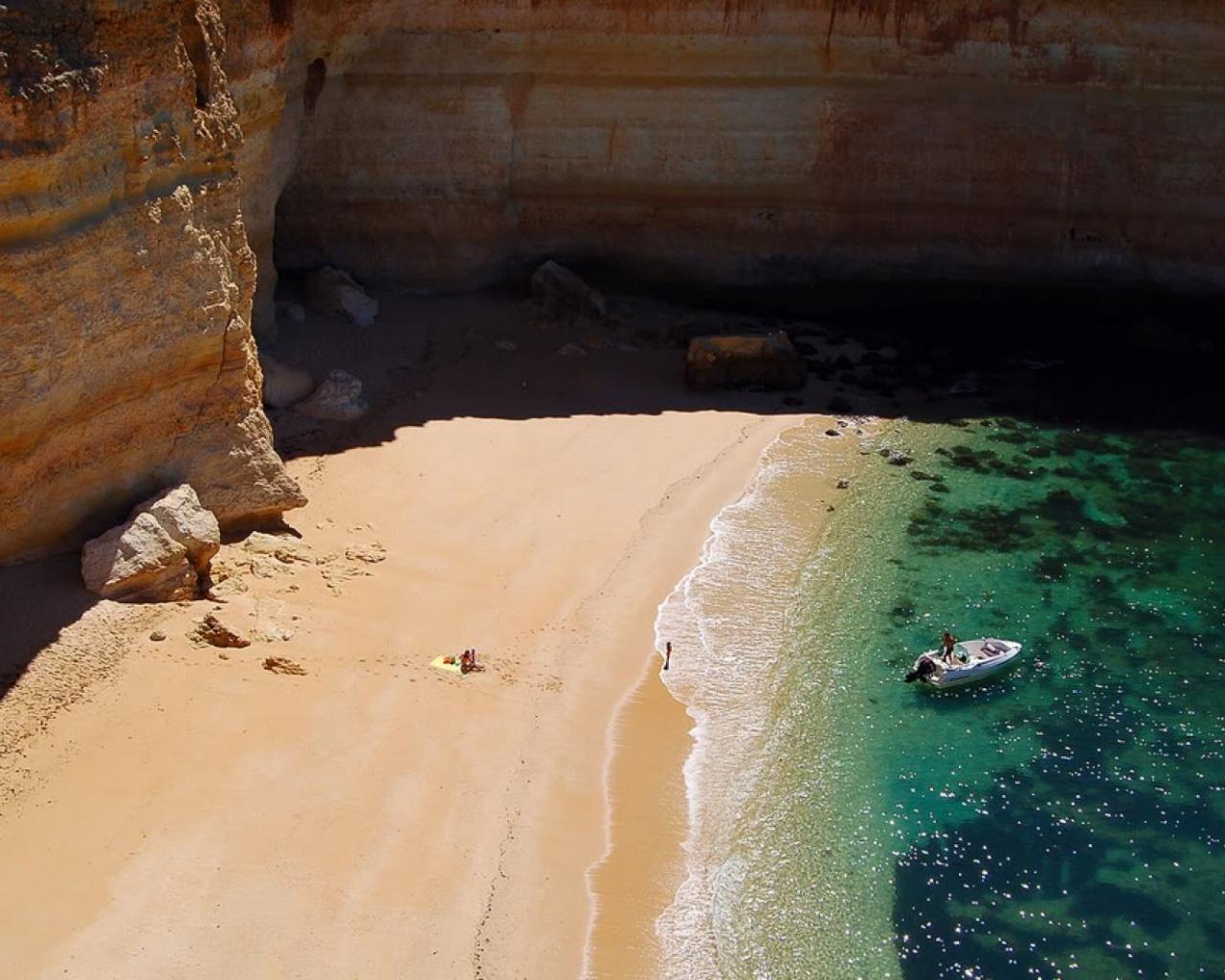 Algarve Camilo Beach 1280 x 1024