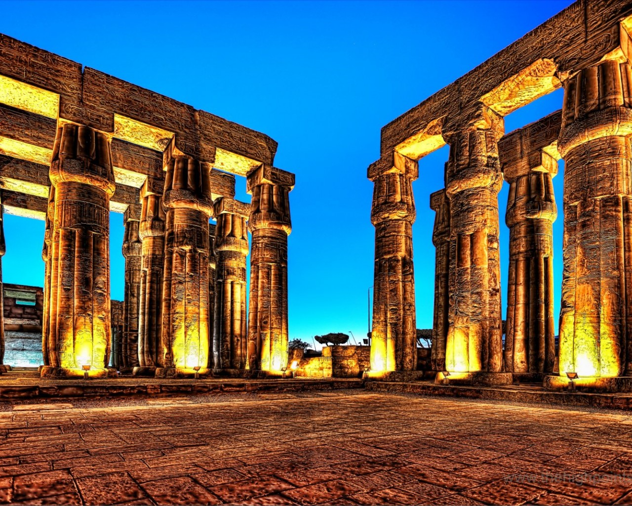 luxor temple 1280 x 1024