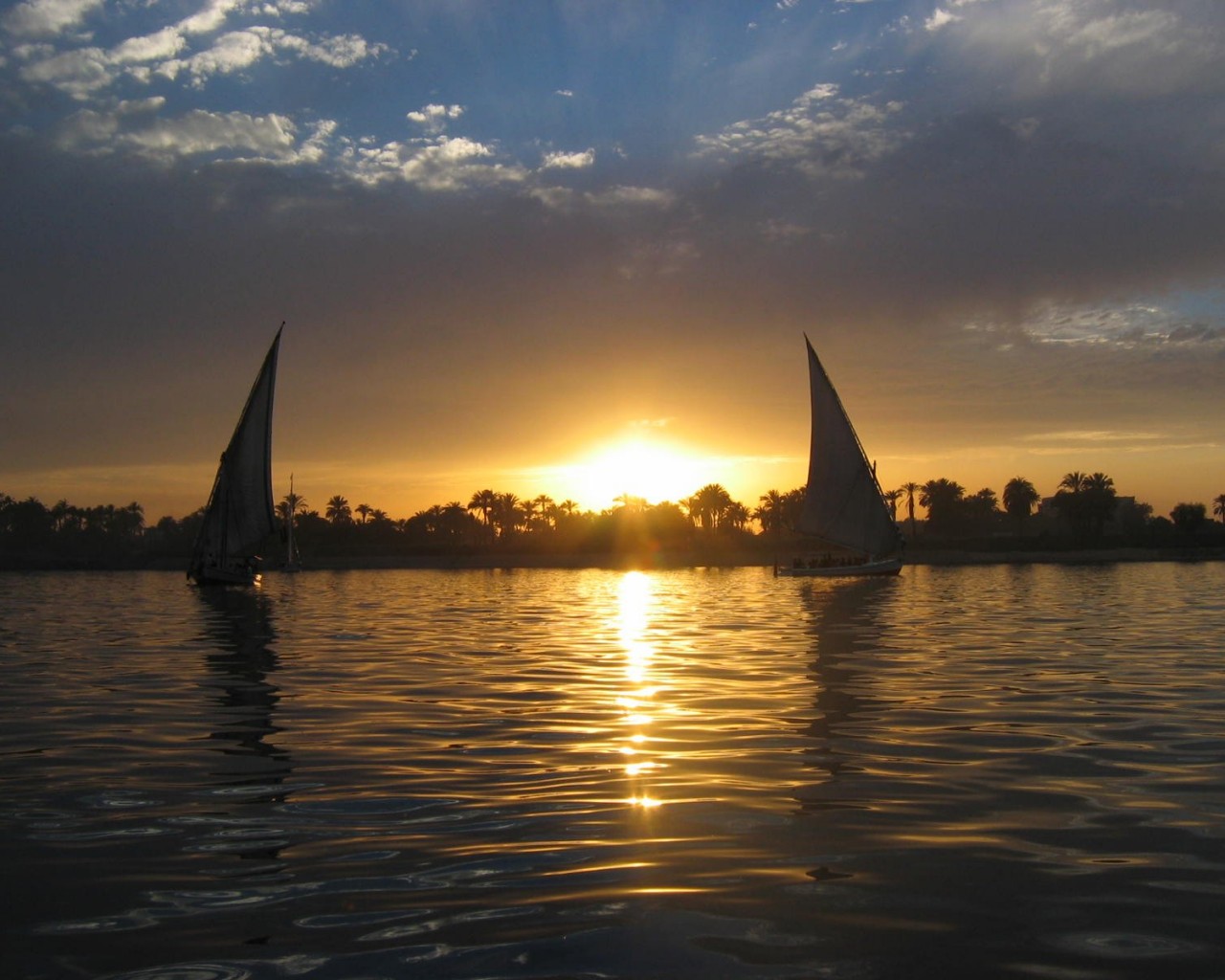 nile river 1280 x 1024