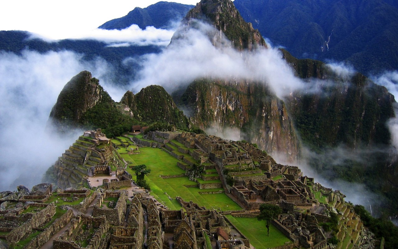 Seven Wonders machu picchu 1280 x 800