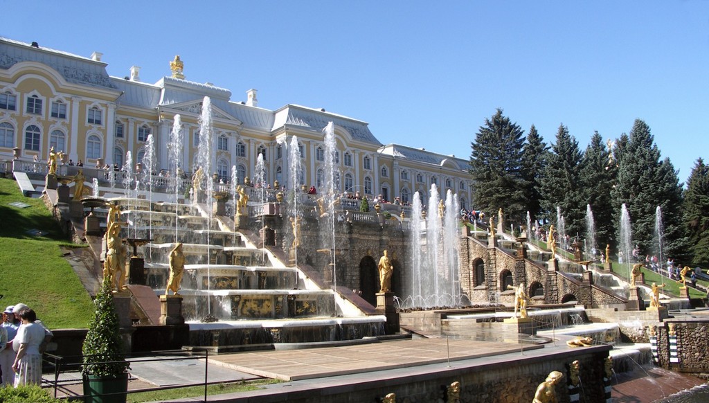 Peterhof And Its Grand Cascade