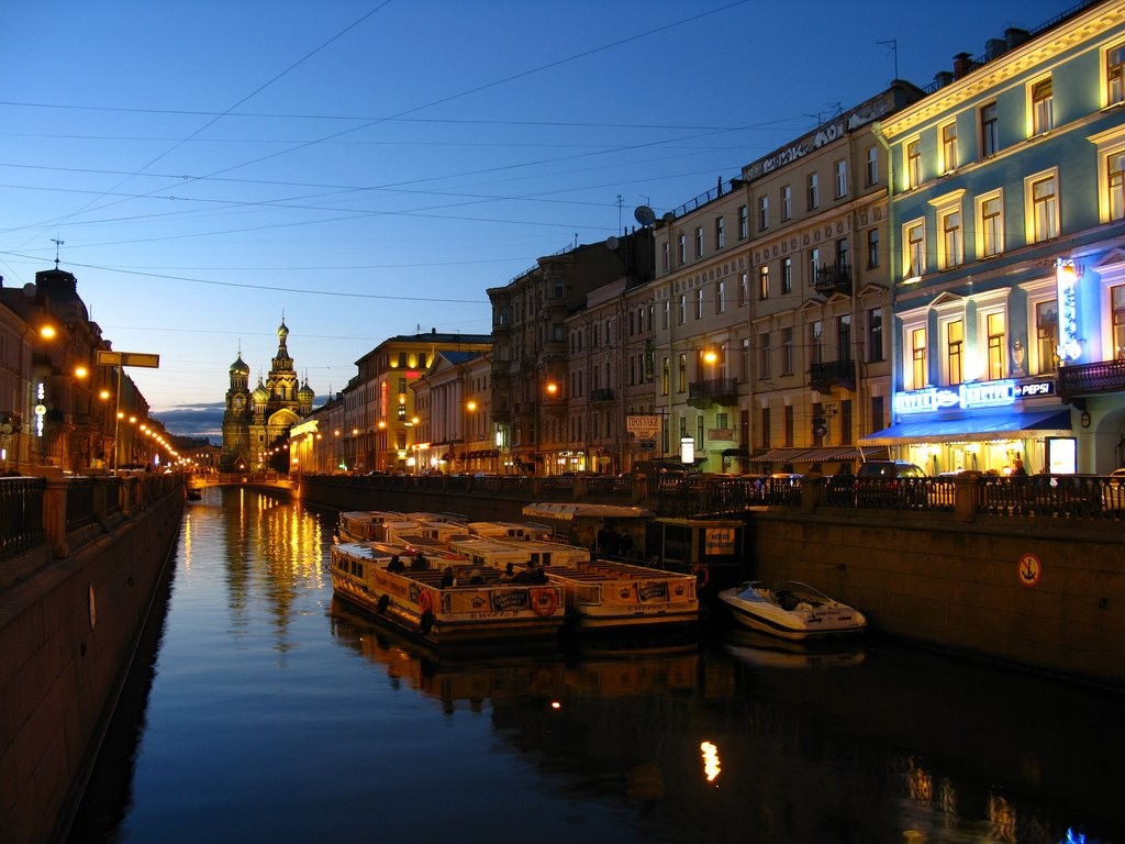 saint petersburg evening