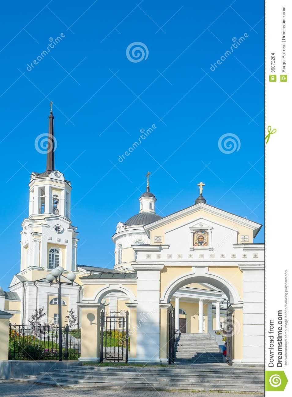 temple blessed virgin assumption russia church verkhnyaya pyshma sverdlovsk